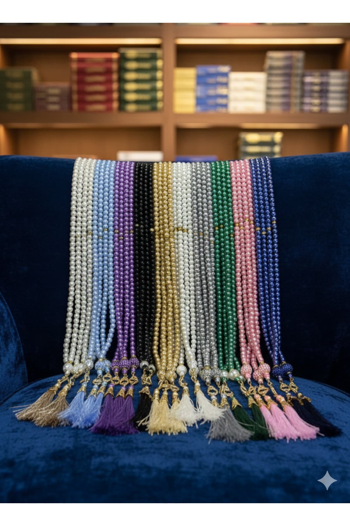 Cam inci tesbih 99 Luk Namaz Tesbihi Tespih Dagitmalik Çeyiz — görsel 1