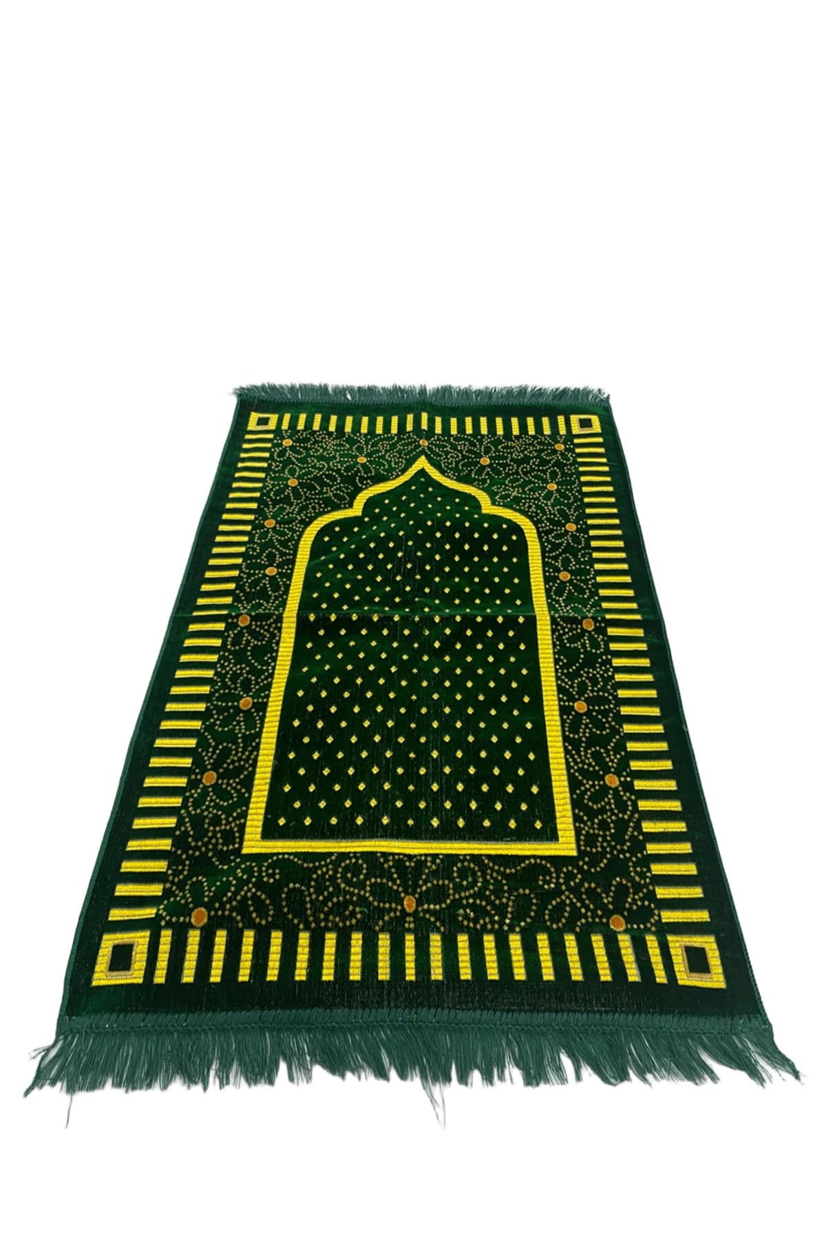 Yeşil Kadife Seccade 500 gr — görsel 2